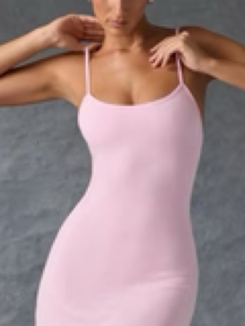 Seamless rib A-line active mini-dress